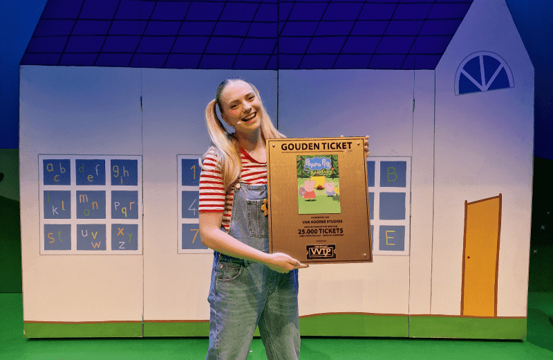 Gouden Ticket Award voor ‘PEPPA PIG Live! – Peppa op Avontuur’