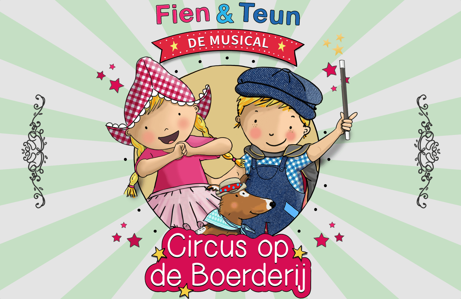 Trailer Fien & Teun Circus op de Boerderij