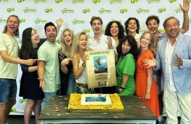 Cast van De Kleine Zeemeermin De Musical begint de repetitieperiode met goud!