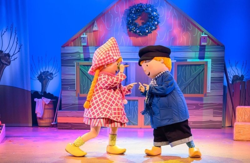 Scene foto ft het wonderlijke winterfeest