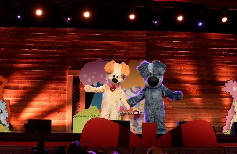 Roadshow van Fien & Teun of Woezel & Pip